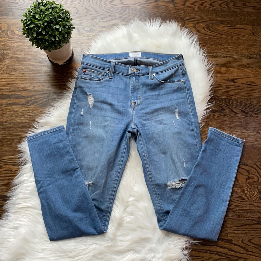 Hudson Skinny Midrise Jeans